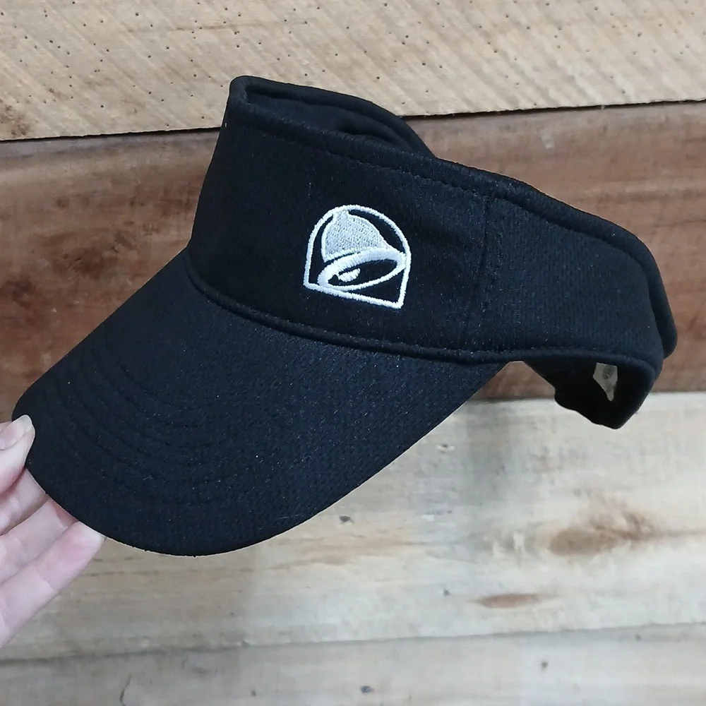 Taco Bell Official Visor Fast Food Employee Team Member Adjustable Snapback